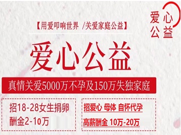 如皋捐卵助孕生子 爱心志愿者招募